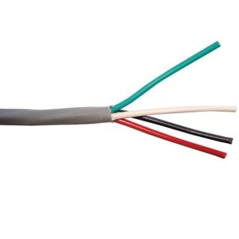 BELDEN 5502UE0081000- Cable de alarma/ 4 Conductores/ Cobre/ Calibre 22 AWG/ 305 Metros/ Recomendable para control de acceso/ Videoportero/ Audio/